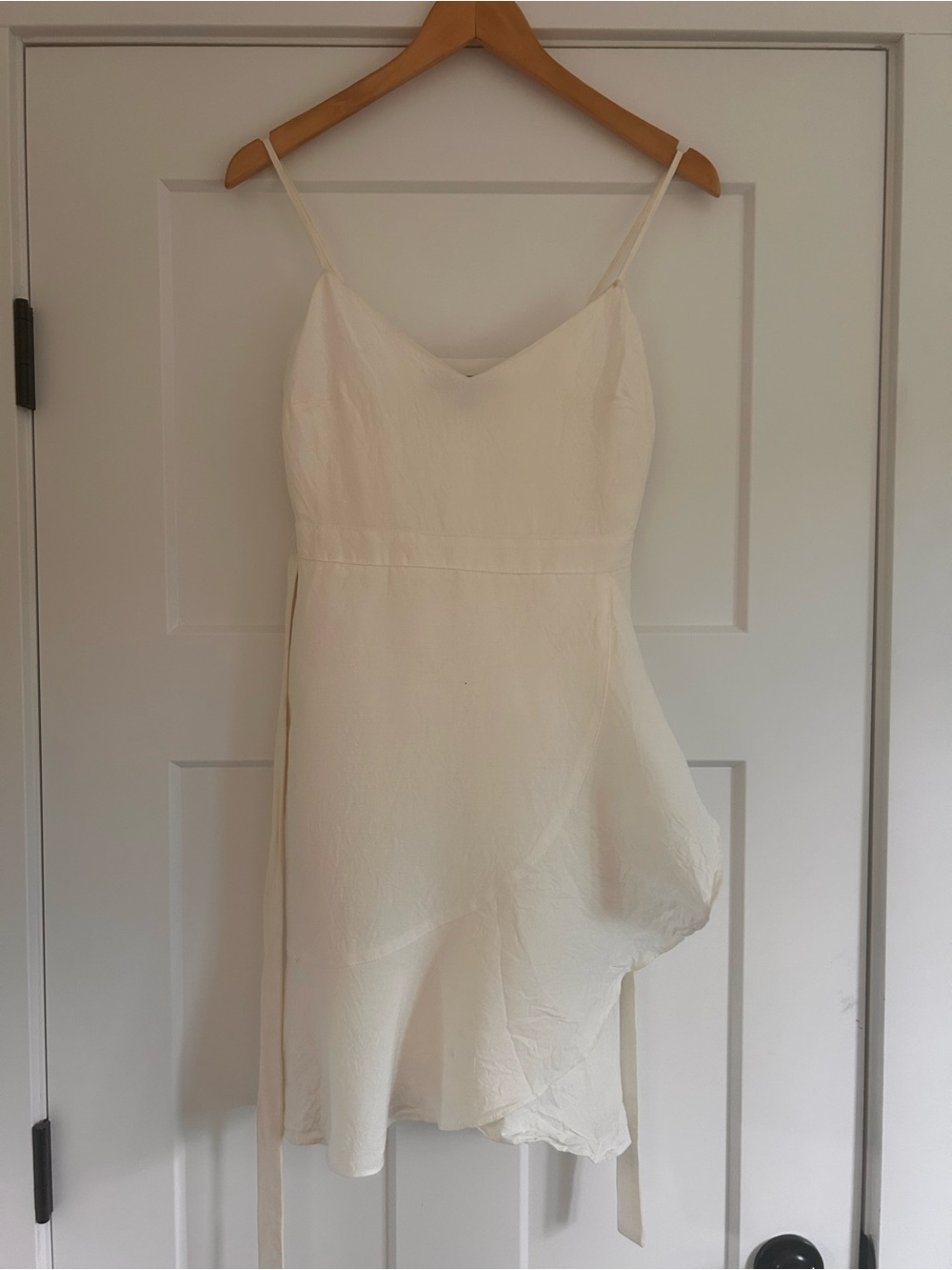 Banana Republic Linen Blend Wrap Dress 00